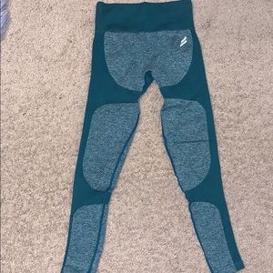 DO YOU EVEN Green leggings size S